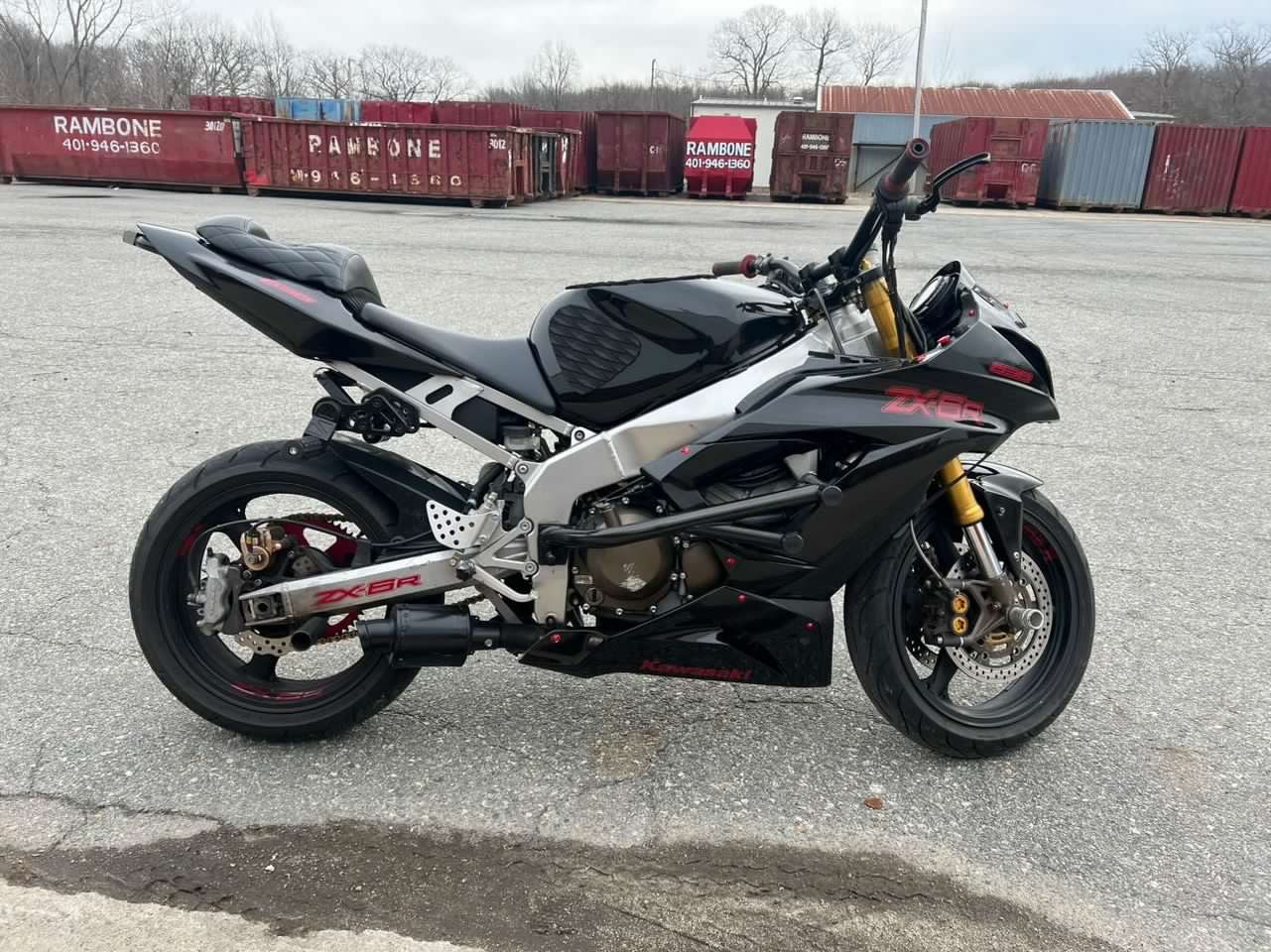 Stunt stay conversion Kawasaki 636