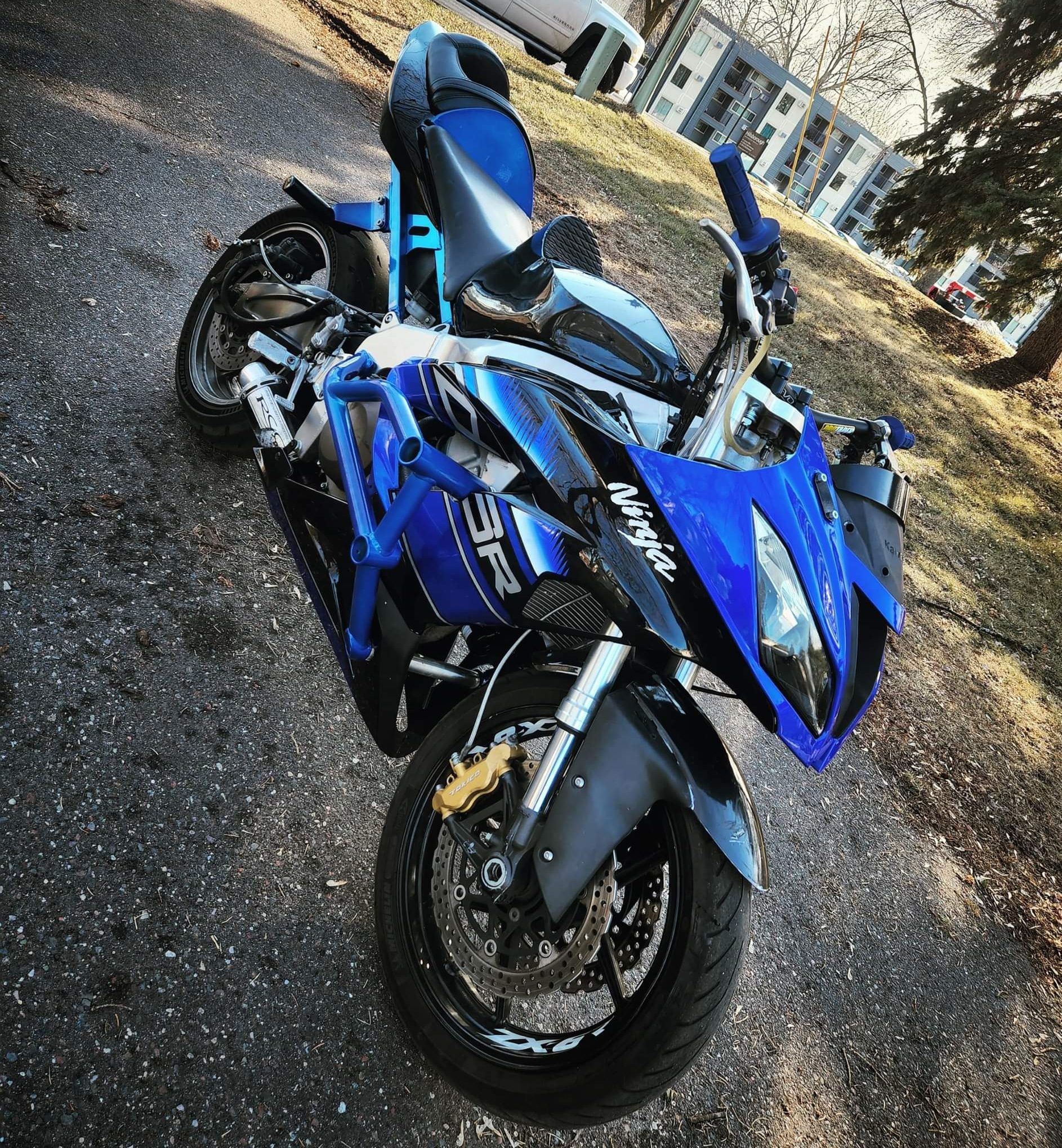 Stunt stay conversion Kawasaki 636