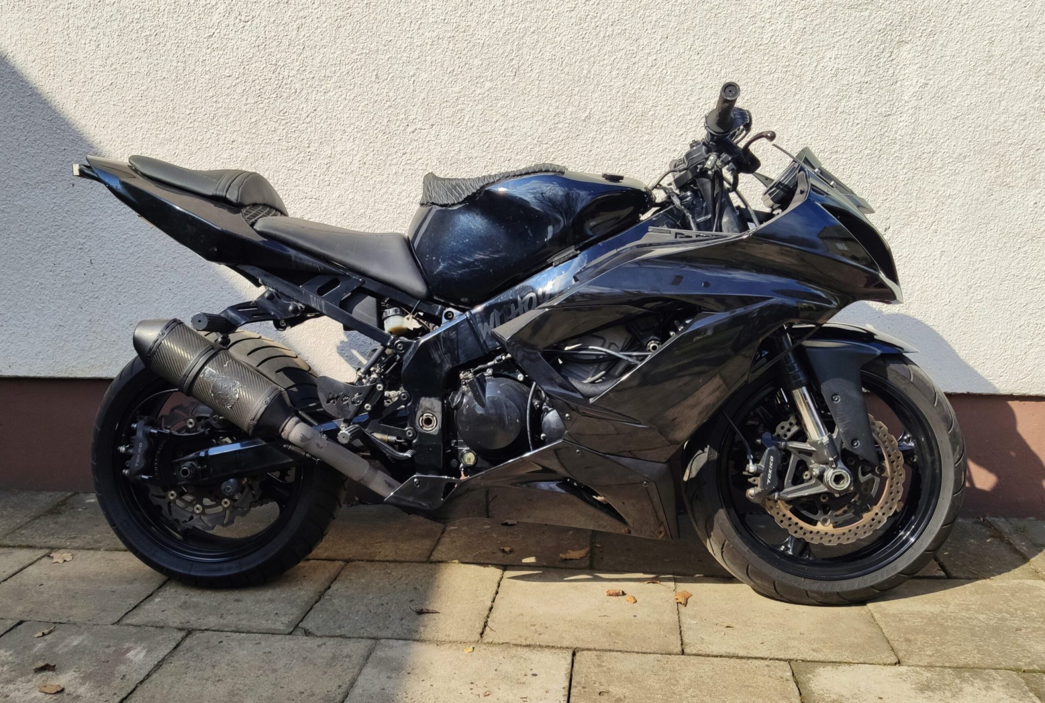 Stunt stay conversion Kawasaki 636