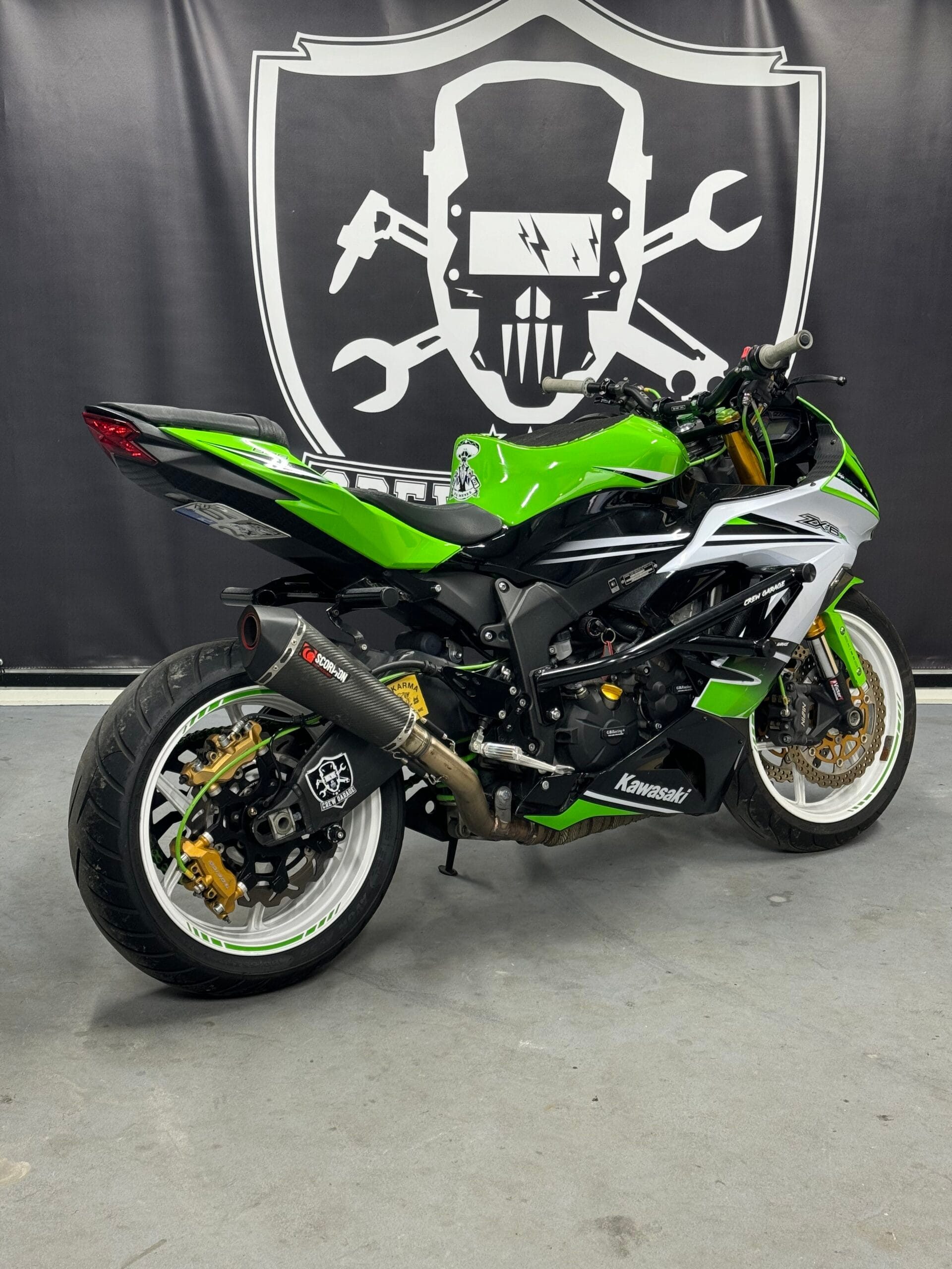 Crash cage Kawasaki 636