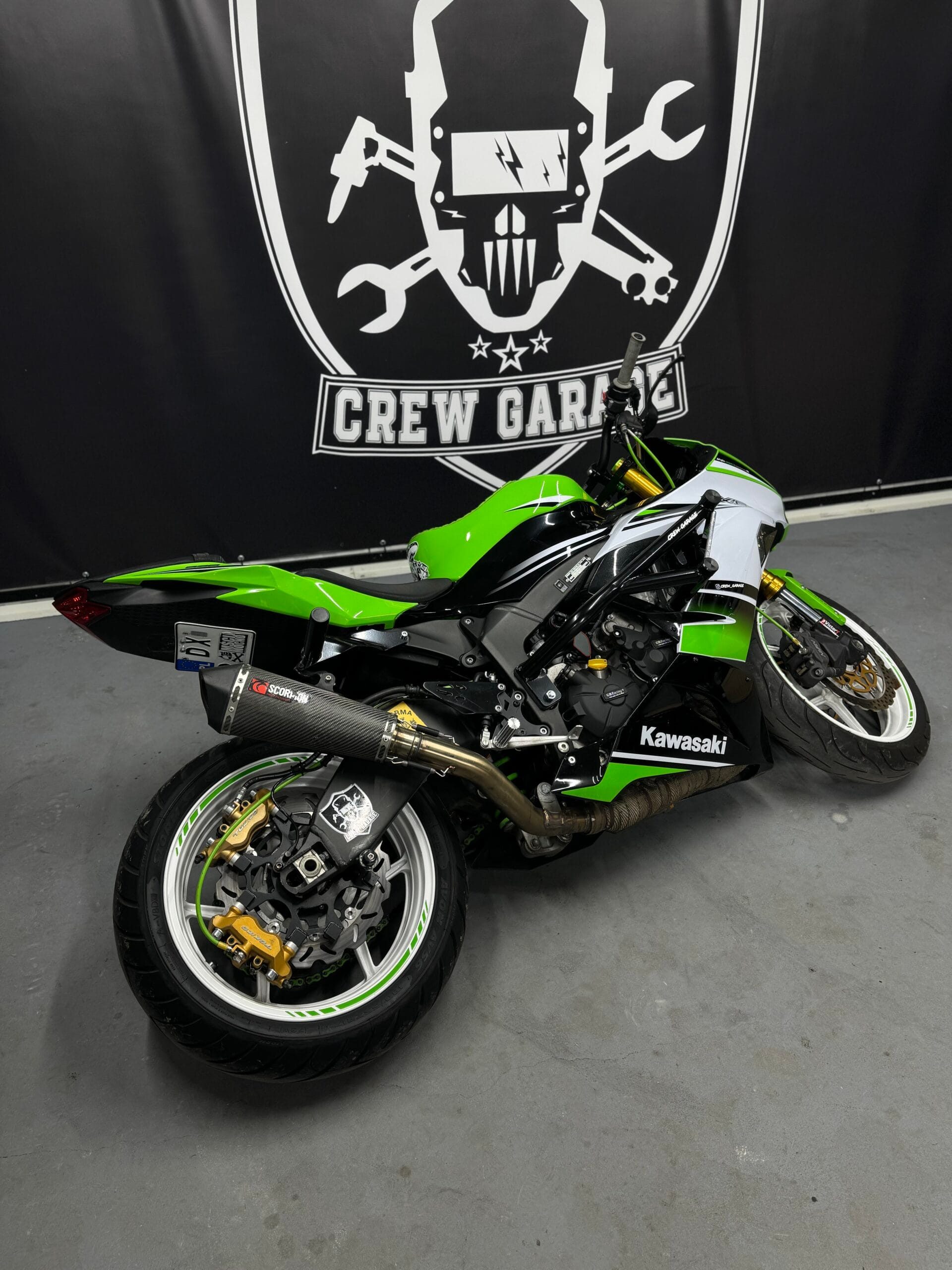 Crash cage Kawasaki 636